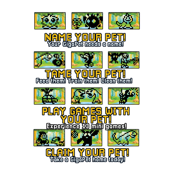 slide 2 of 5, Top Secret Toys Gigapets Virtual Pet, Cryptids, 1 ct