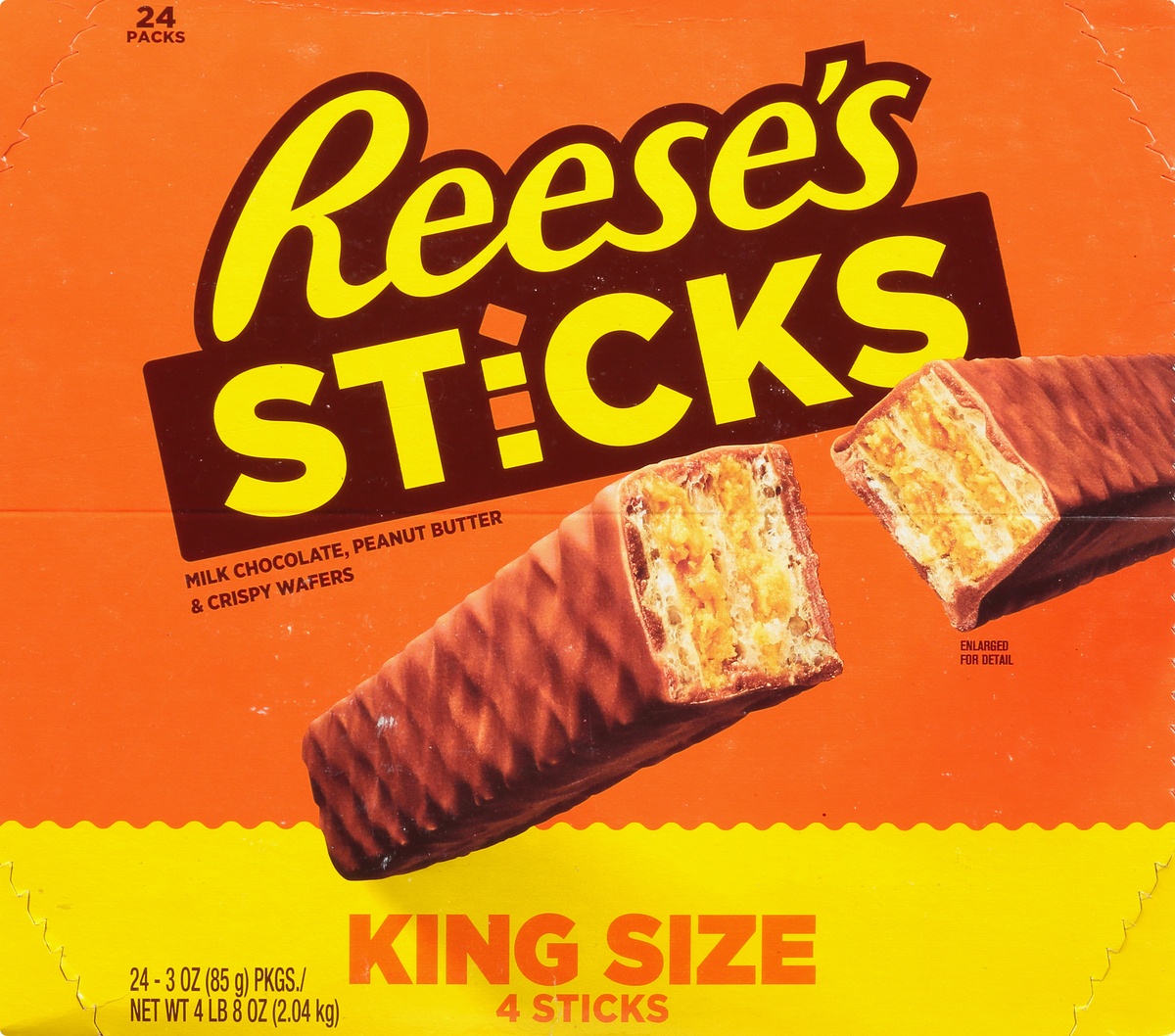 slide 6 of 11, Hershey's Reese's Sticks, 24 ct