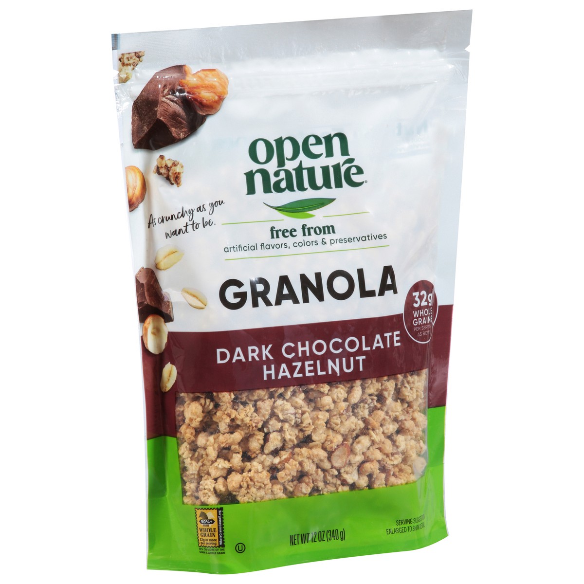 slide 7 of 9, Open Nature Granola Dark Chocolate Hazelnut Heaven, 12 oz