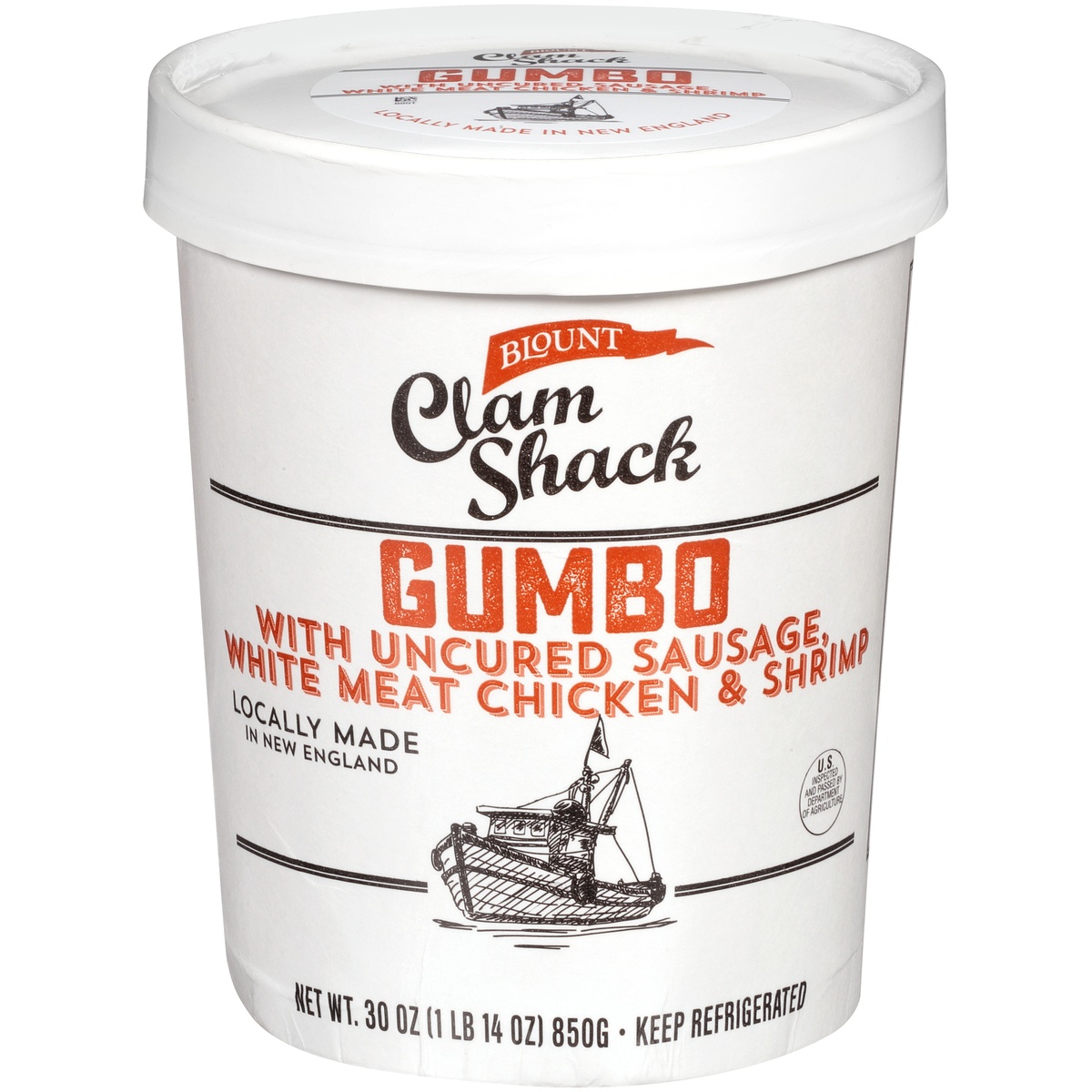 slide 1 of 1, Blount Clam Shack Gumbo, 30 oz