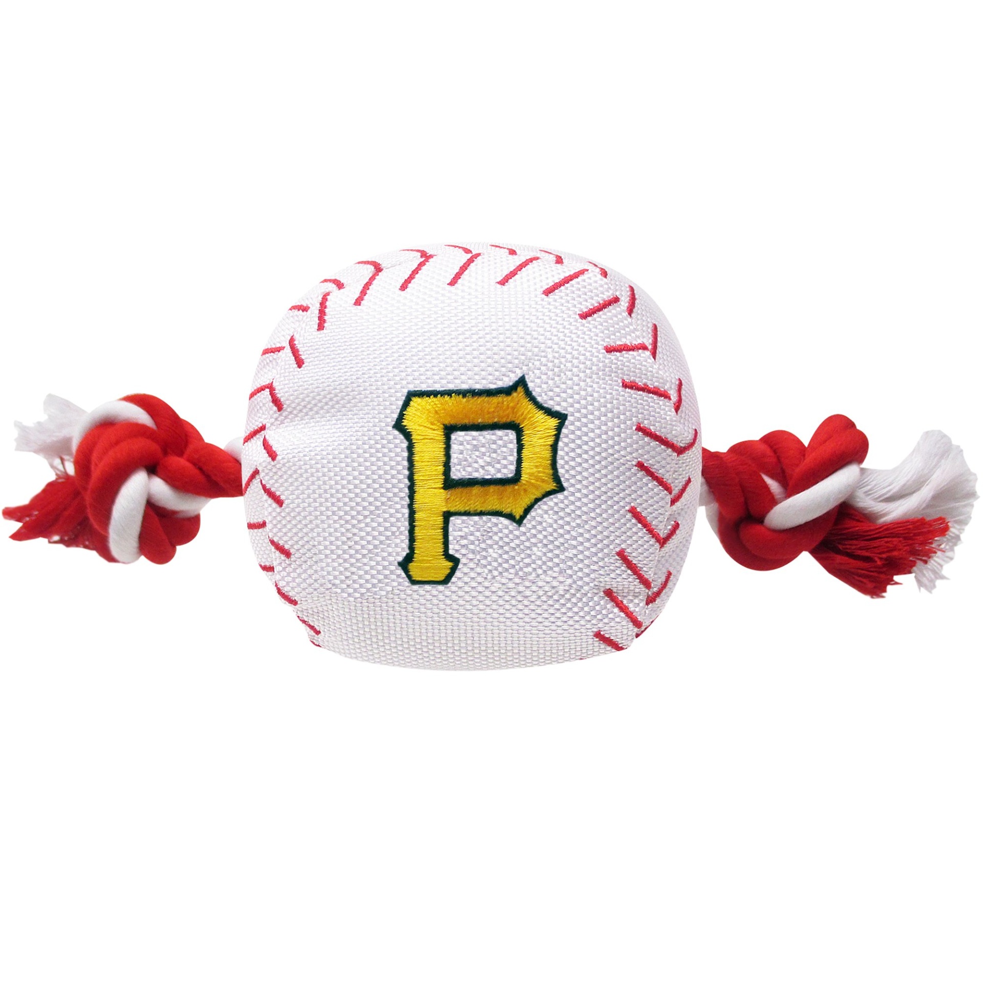 slide 1 of 1, Pets First MLB Pittsburgh Pirates Baseball Toy, LG