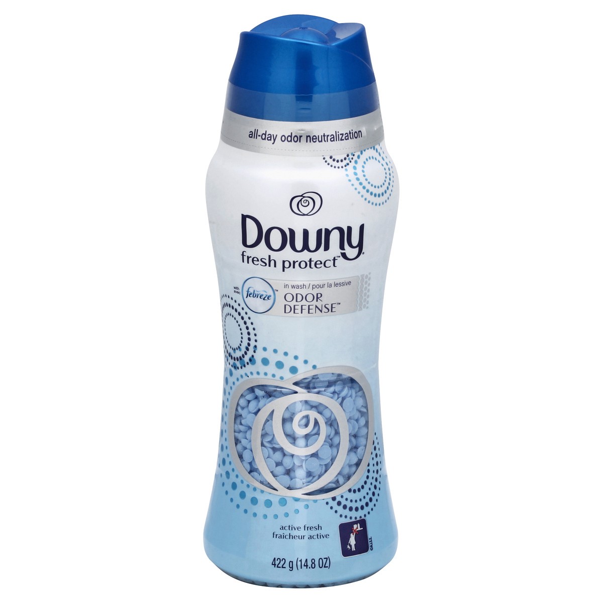 slide 1 of 4, Downy Odor Defense 422 g, 422 gram