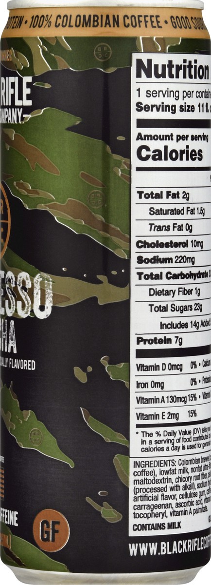 slide 3 of 13, Black Rifle Espresso Mocha Coffee - 11 oz, 11 oz