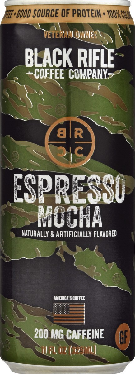 slide 11 of 13, Black Rifle Espresso Mocha Coffee - 11 oz, 11 oz