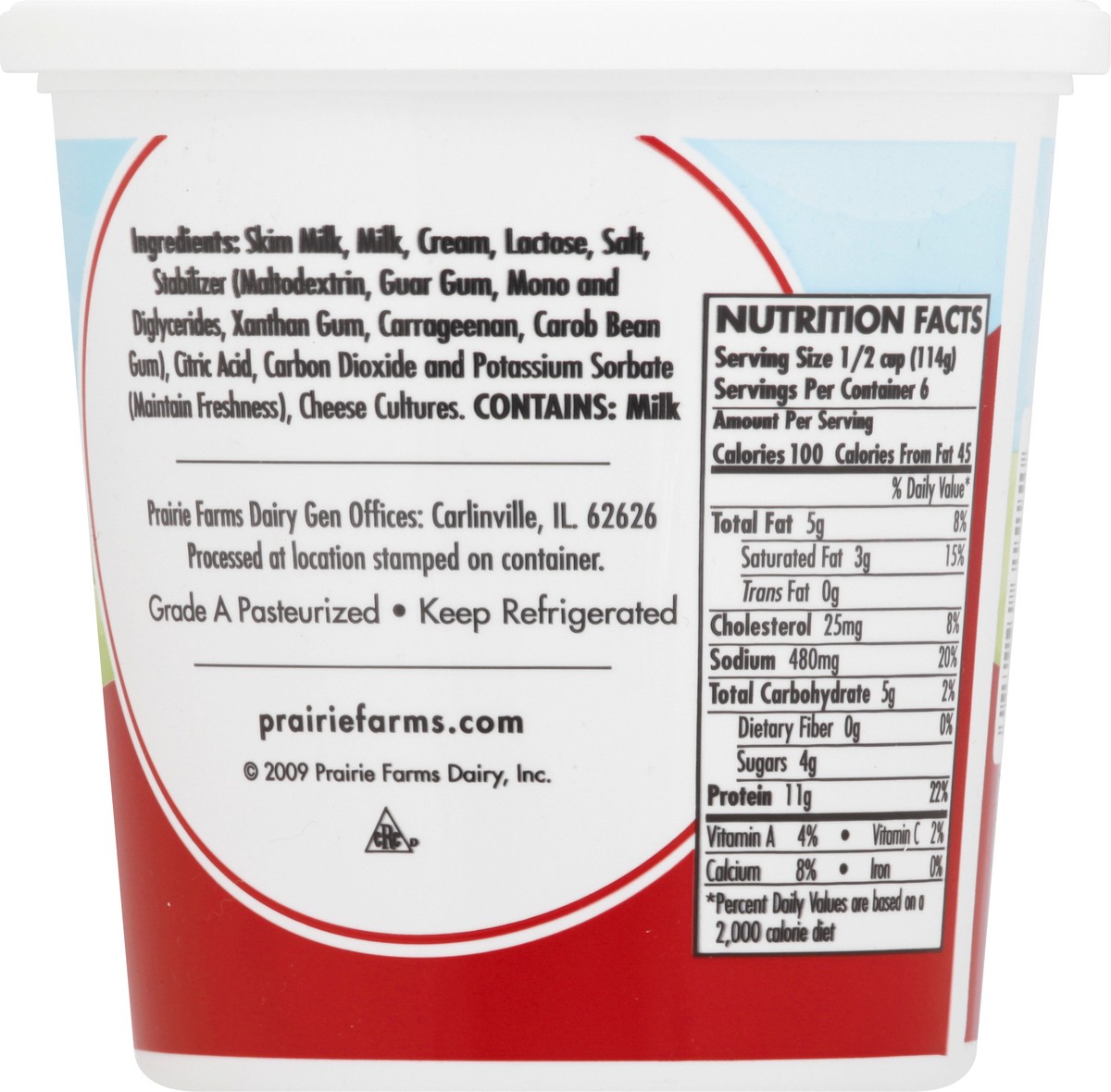 slide 8 of 9, Prairie Farms Small Curd 4% Milkfat Minimum Cottage Cheese 24 oz, 24 oz