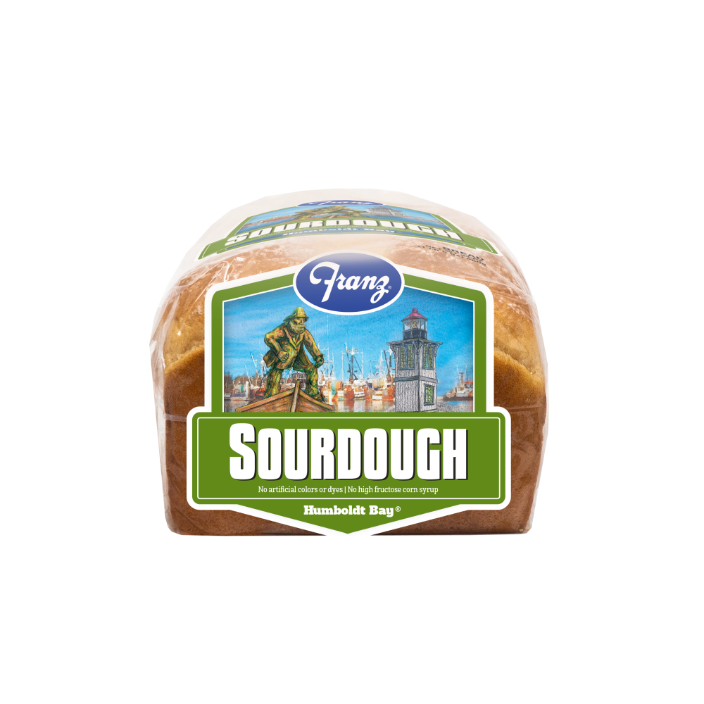 slide 2 of 4, Franz Humboldt Bay Sourdough Bread, 1 ct
