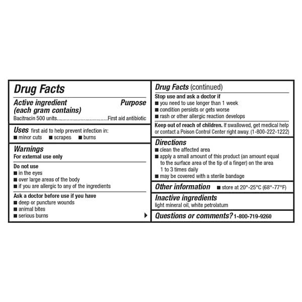 slide 14 of 25, Meijer Bacitracin Ointment, First Aid Antibiotic Ointment, 1 oz