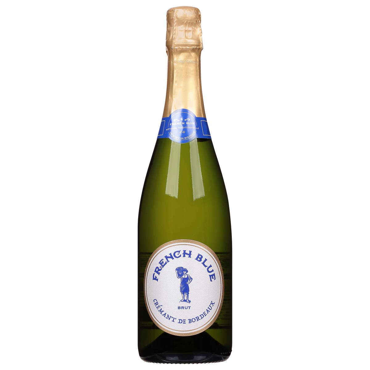 slide 1 of 2, French Blue Cremant De Bordeaux Brut 750 ml, 750 ml