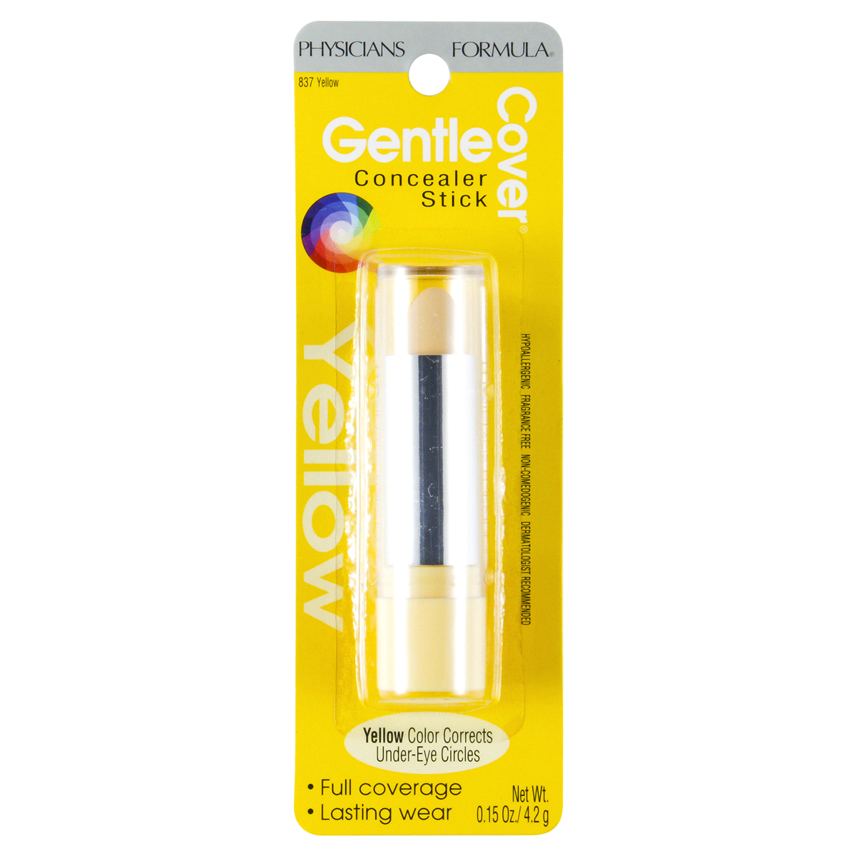 slide 1 of 2, Physicians Formula Gentle Cover Concealer Stick, Yellow,, 0.15 oz