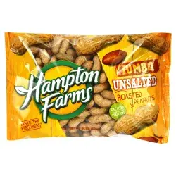 Hampton Farms Unsalted Jumbo Peanuts