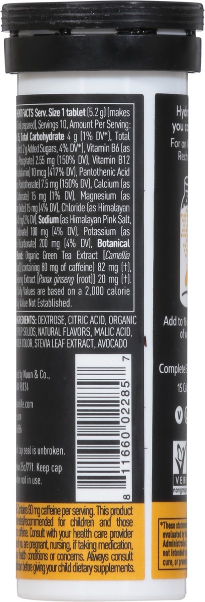 slide 5 of 9, Nuun Hydration Tropical Punch Energy 10 Tablets, 