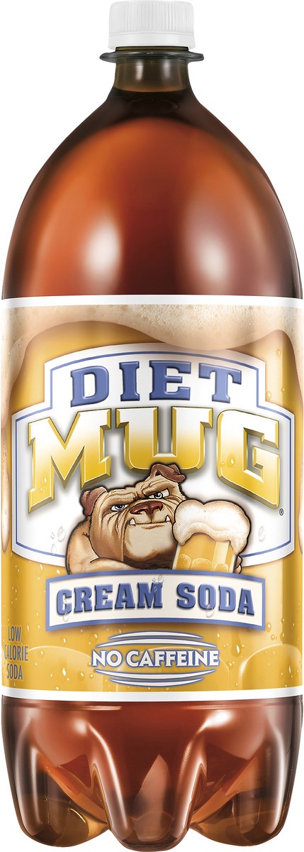 slide 3 of 3, Mug Diet Cream Soda - 2 liter, 2 liter