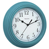 slide 4 of 13, Westclox Wall Clock 9 Inch Teal, 1 ct