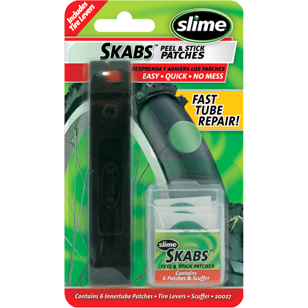 slide 1 of 1, Slime Skabs Peel and Stick Patches with Levers, 1 ct