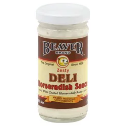 Beaver Brand Deli Horseradish Sauce 4 oz