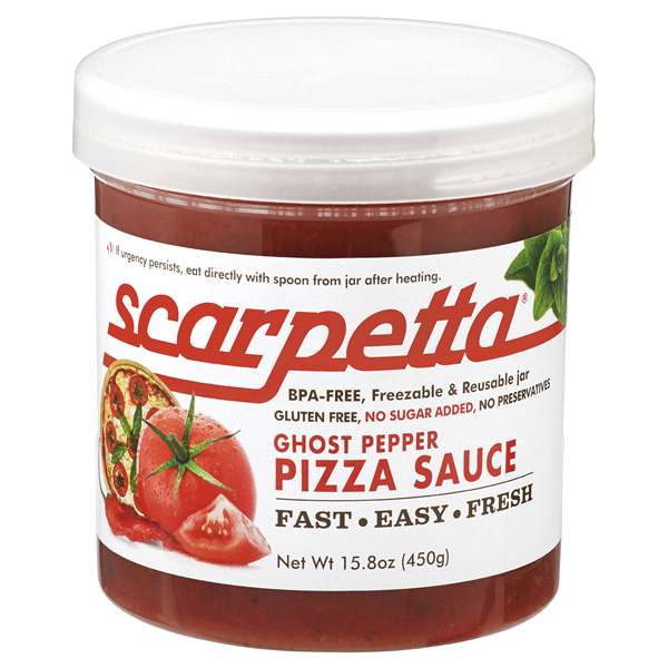 slide 1 of 1, Scarpetta Ghost Pepper Pizza Sauce, 15.8 oz