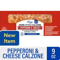 Kroger Home-Style Pepperoni & Cheese Calzone, 9 oz