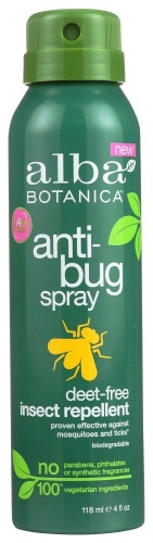 slide 1 of 1, Alba Botanica Anti Bug Deet Free Spray, 4 oz