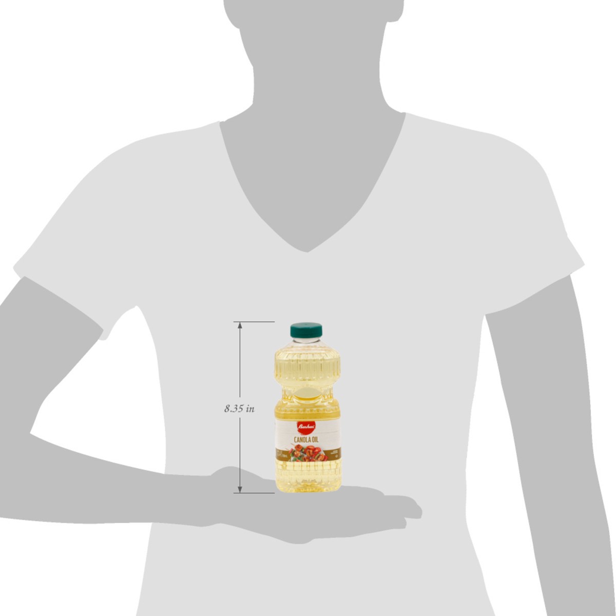 slide 12 of 15, Bashas Canola Oil, 24 oz