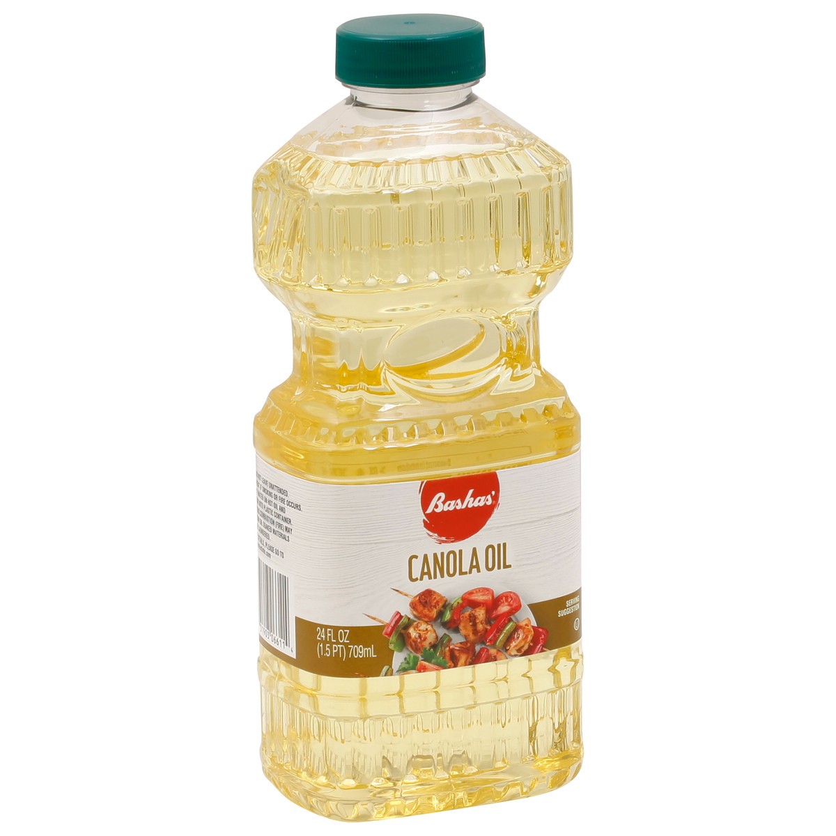 slide 13 of 15, Bashas Canola Oil, 24 oz