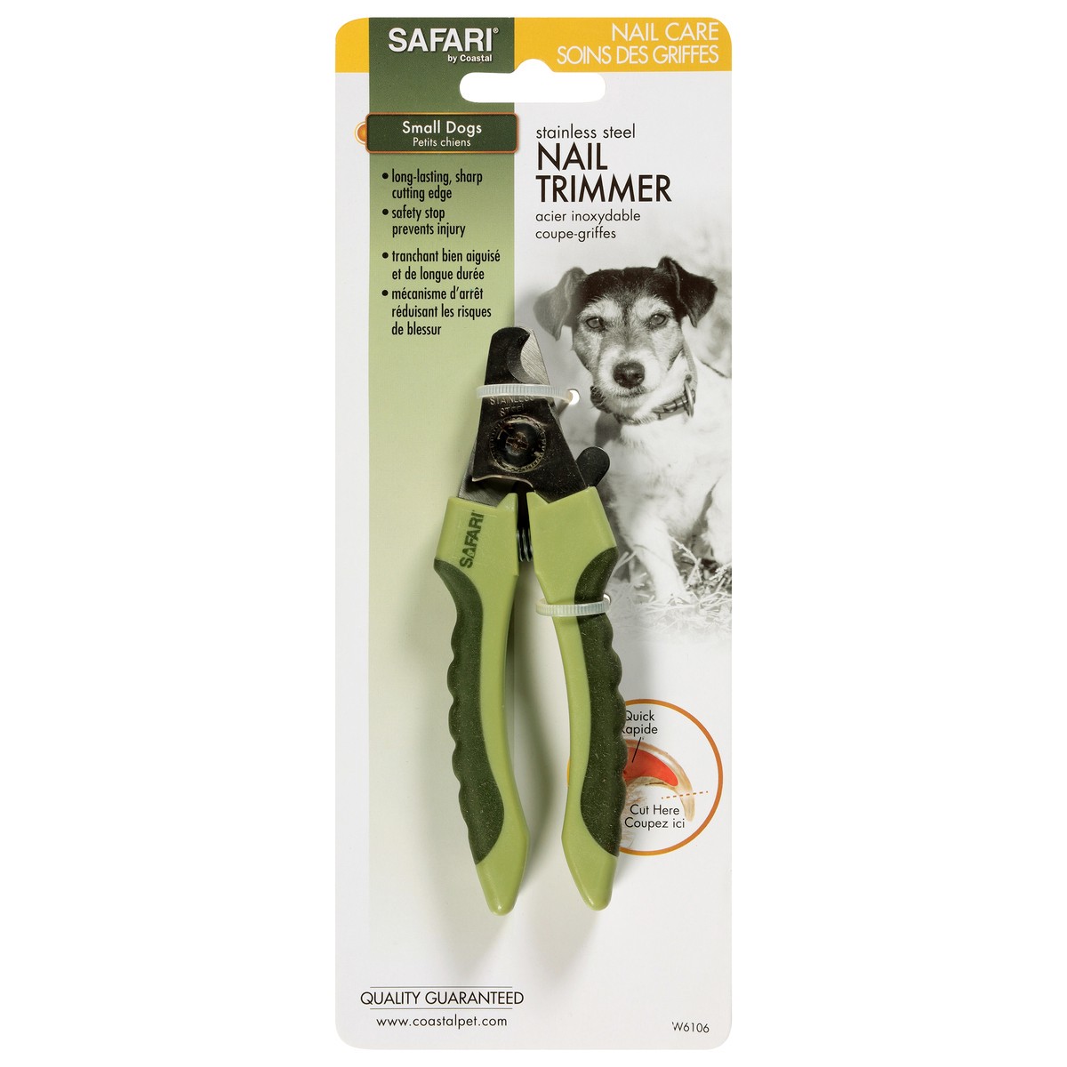 slide 6 of 12, Safari by Coastal Professional Dog Nail Trimmer, No Color, Standard (5" L x 1.5" W), 1 ct