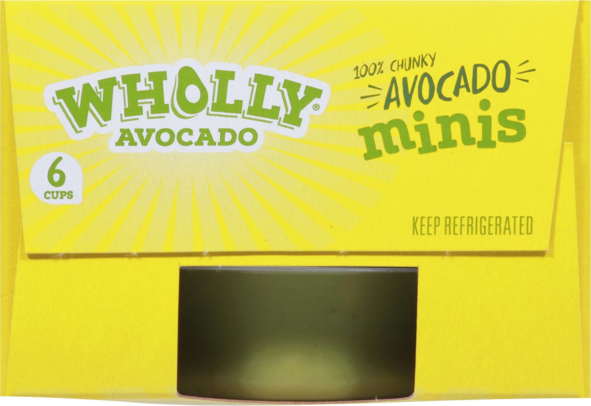 slide 9 of 9, Wholly Avocado Smashed Avocado Minis 6 - 2 oz Cups, 6 ct