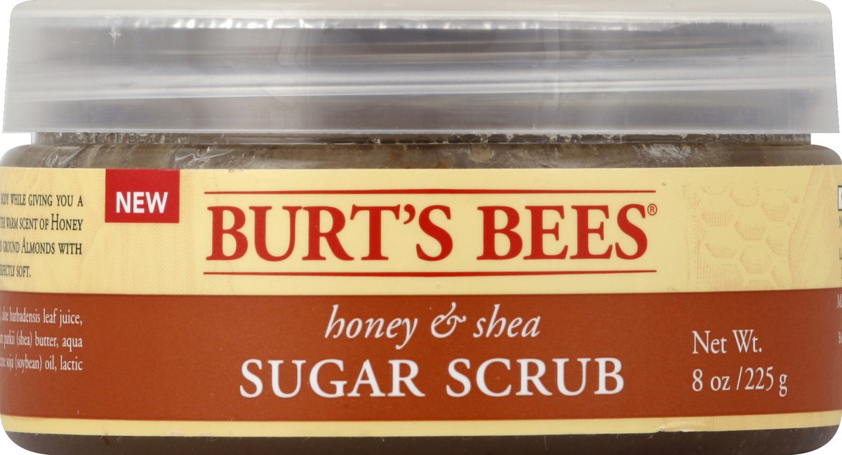 slide 1 of 4, Burt's Bees Sugar Scrub 8 oz, 8 oz