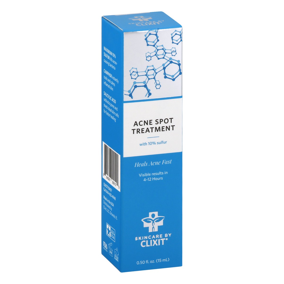 slide 6 of 9, CliXit Acne Spot Treatment 0.50 oz, 0.5 oz