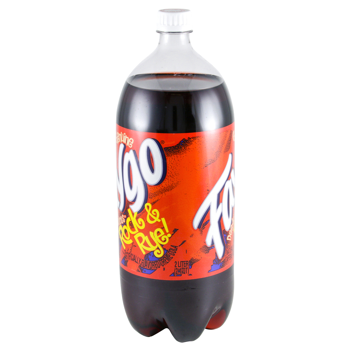 slide 3 of 4, Faygo Rock n Rye Soda Bottle - 2 liter, 2 liter