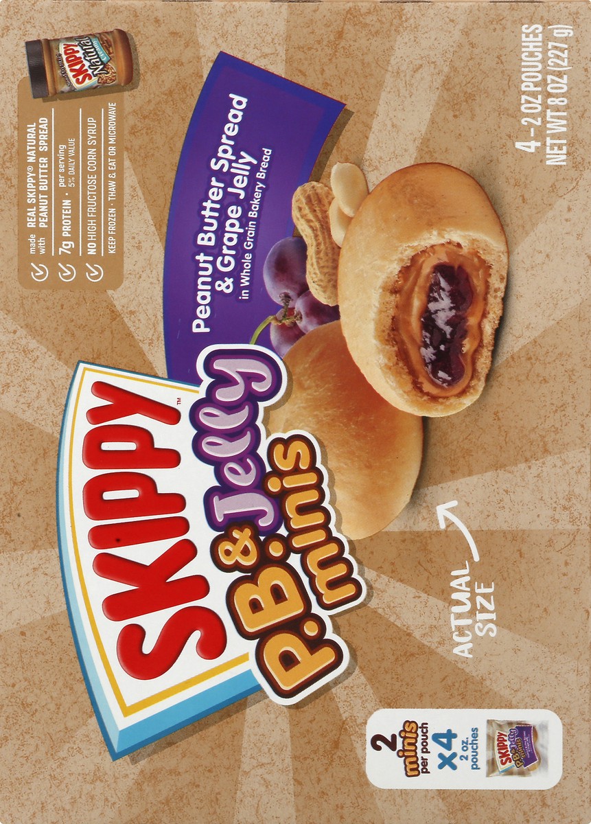 slide 8 of 13, Skippy PB & Jelly 4 ea, 4 ct