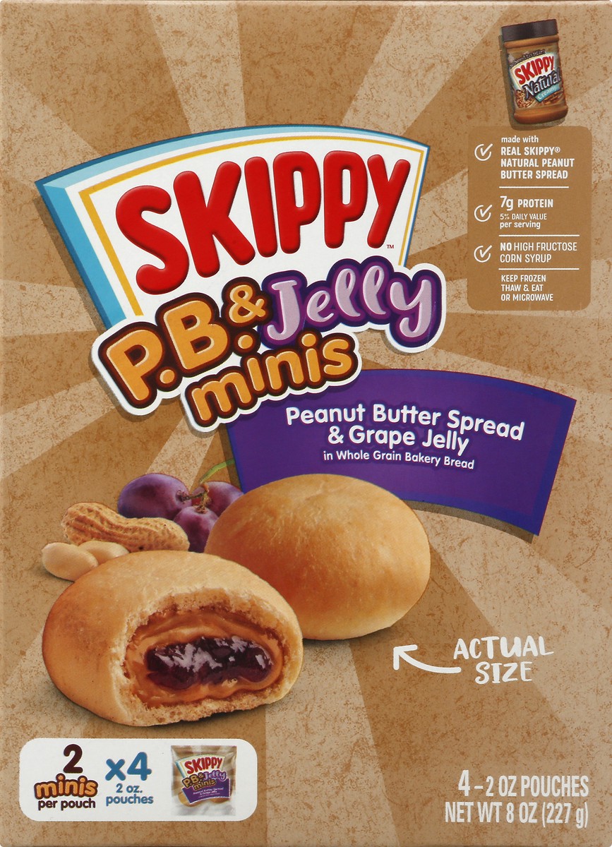 slide 3 of 13, Skippy PB & Jelly 4 ea, 4 ct