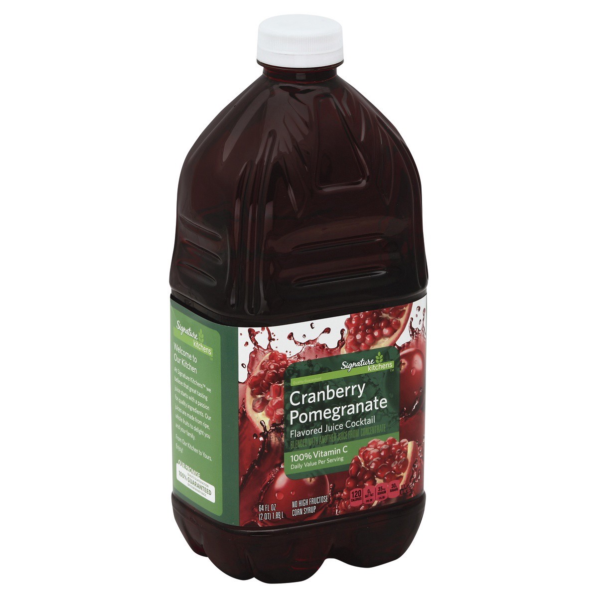slide 1 of 4, Signature Kitchens Juice Pomegranate Cranberry, 