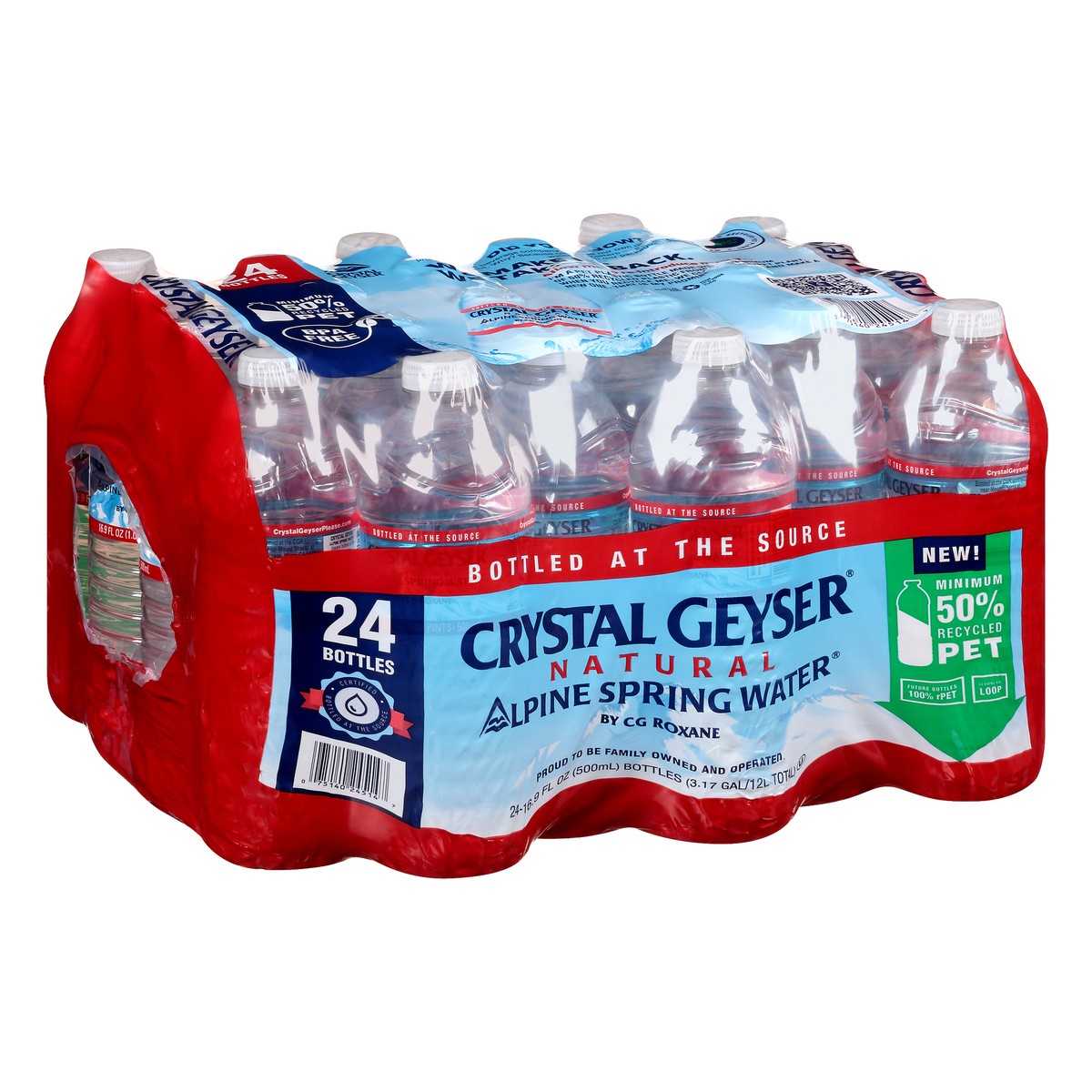 slide 10 of 11, Crystal Geyser Natural Alpine Spring Water 24 ea, 24 ct