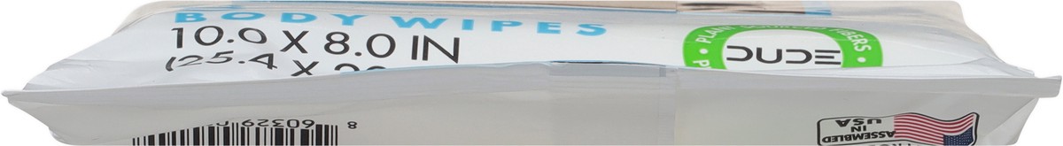 slide 7 of 10, Dude Shower Body Wipes 8 Each, 8 ct