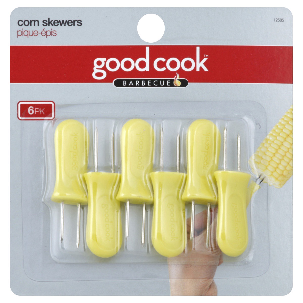 slide 1 of 3, BRADSHAW INTERNATIONAL 2604 Corn Skewers 6 Pack, 1 ct