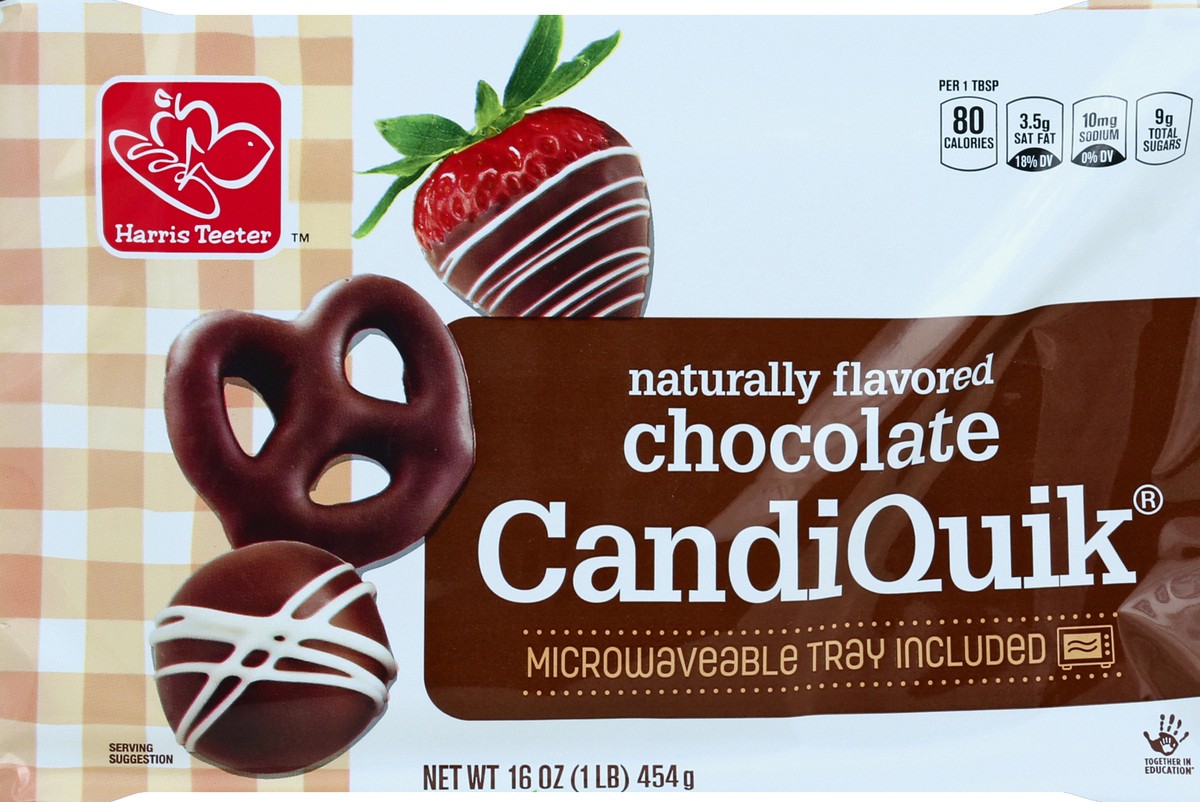 slide 5 of 5, Harris Teeter Candiquik Candy Coat Choc, 1 ct