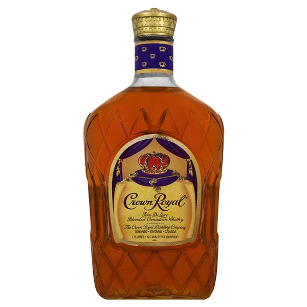 slide 1 of 1, Crown Royal Fine Deluxe Blended Canadian Whisky  , 1.75 liter