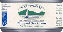 Bar Harbor Chopped Sea Clams - 6.5 oz