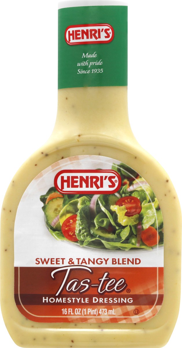 slide 3 of 13, Henri's Sweet & Tangy Blend Tas-tee Homestyle Dressing, 16 fl oz, 16 oz