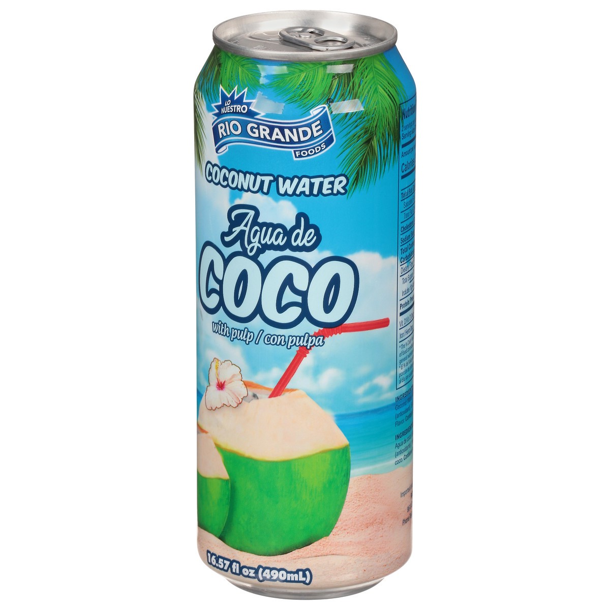 slide 2 of 9, Rio Grande Coconut Water with Pulp 16.57 fl oz, 16.57 fl oz