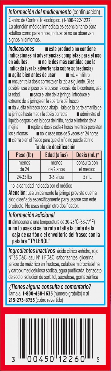 slide 7 of 7, Infants' Tylenol Pain Reliever and Fever Reducer Liquid Drops - Acetaminophen - Grape - 2 fl oz, 2 fl oz