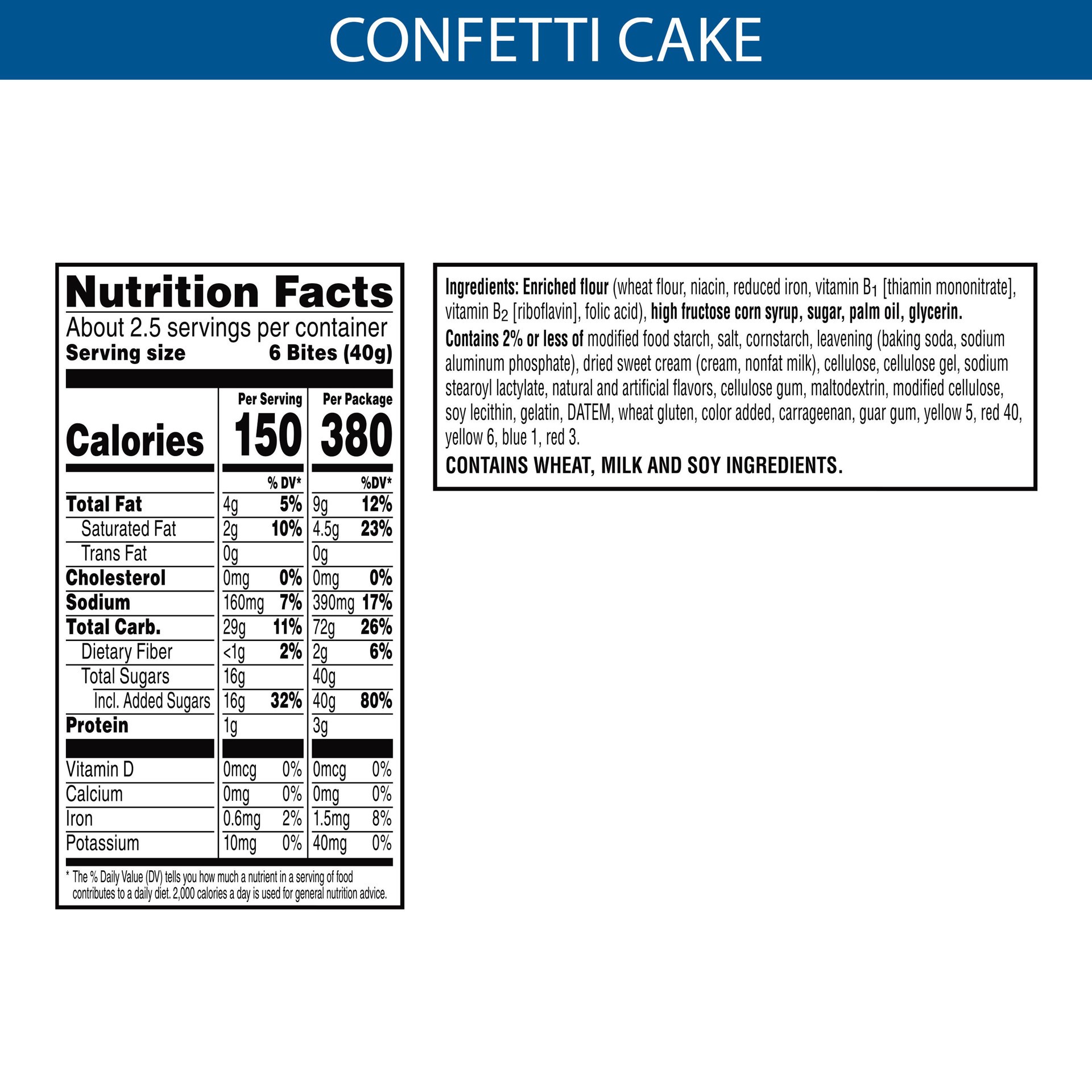 slide 3 of 5, Pop-Tarts Bites Frosted Confetti Cake Pastry Bites 3.5 oz, 3.50 oz