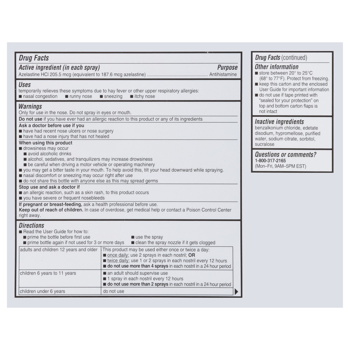 slide 6 of 13, Astepro Allergy Full Prescription Strength Antihistamine Nasal Spray 0.78 fl oz, 0.78 fl oz