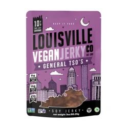 Louisville Vegan Jerky General Tso's, Plant-Based Jerky