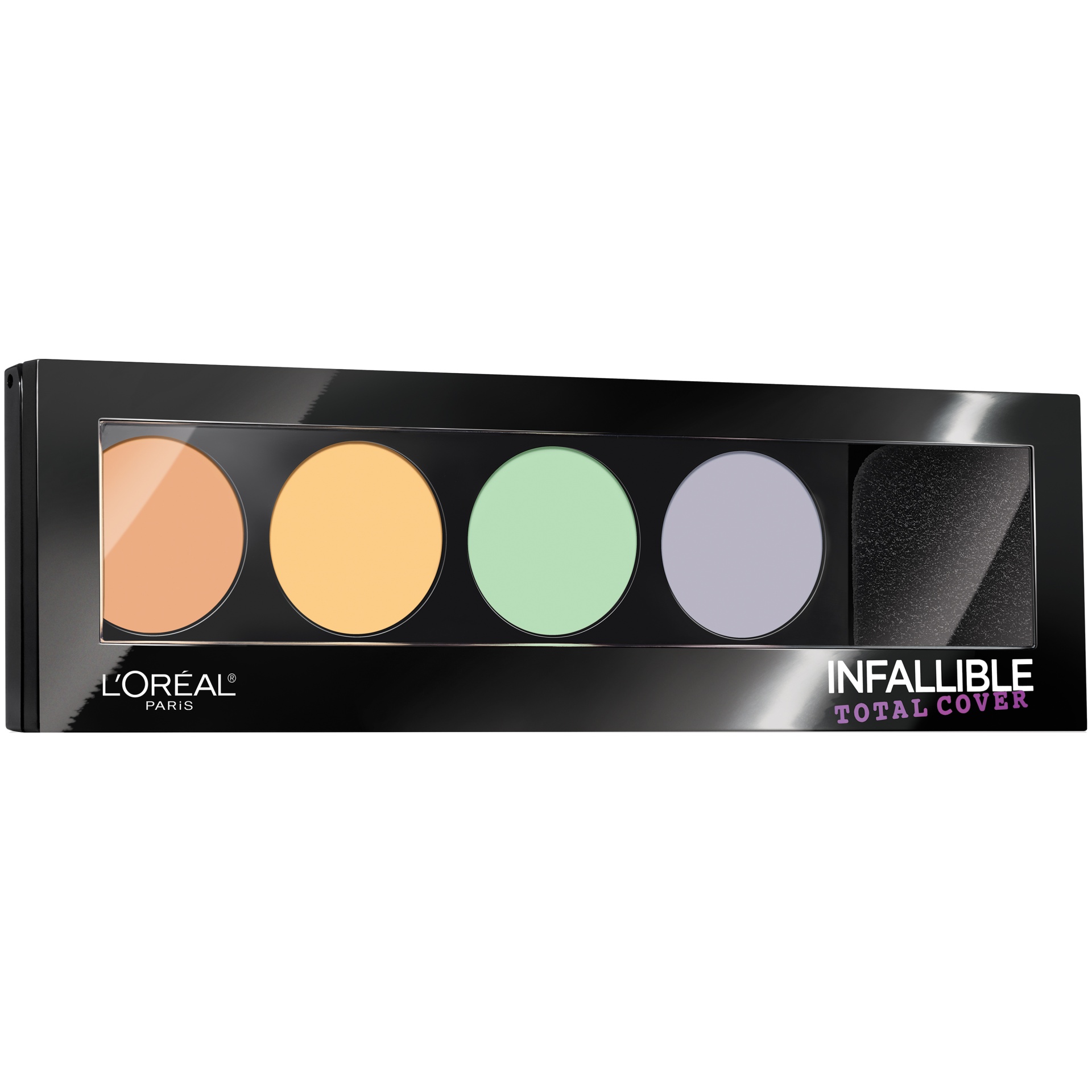 slide 2 of 6, L'Oréal Infallible Concealer 225 Color Correcting Palette, 17 fl oz