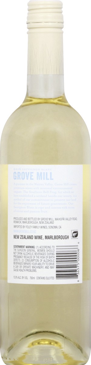 slide 2 of 7, Grove Mill Sauv Blanc 750Ml, 750 ml
