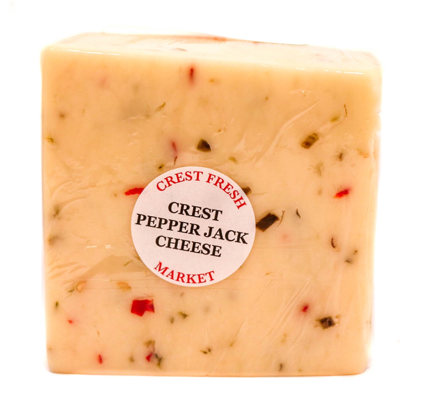 slide 1 of 1, Crest Foods Pepper Jack Cheese, per lb