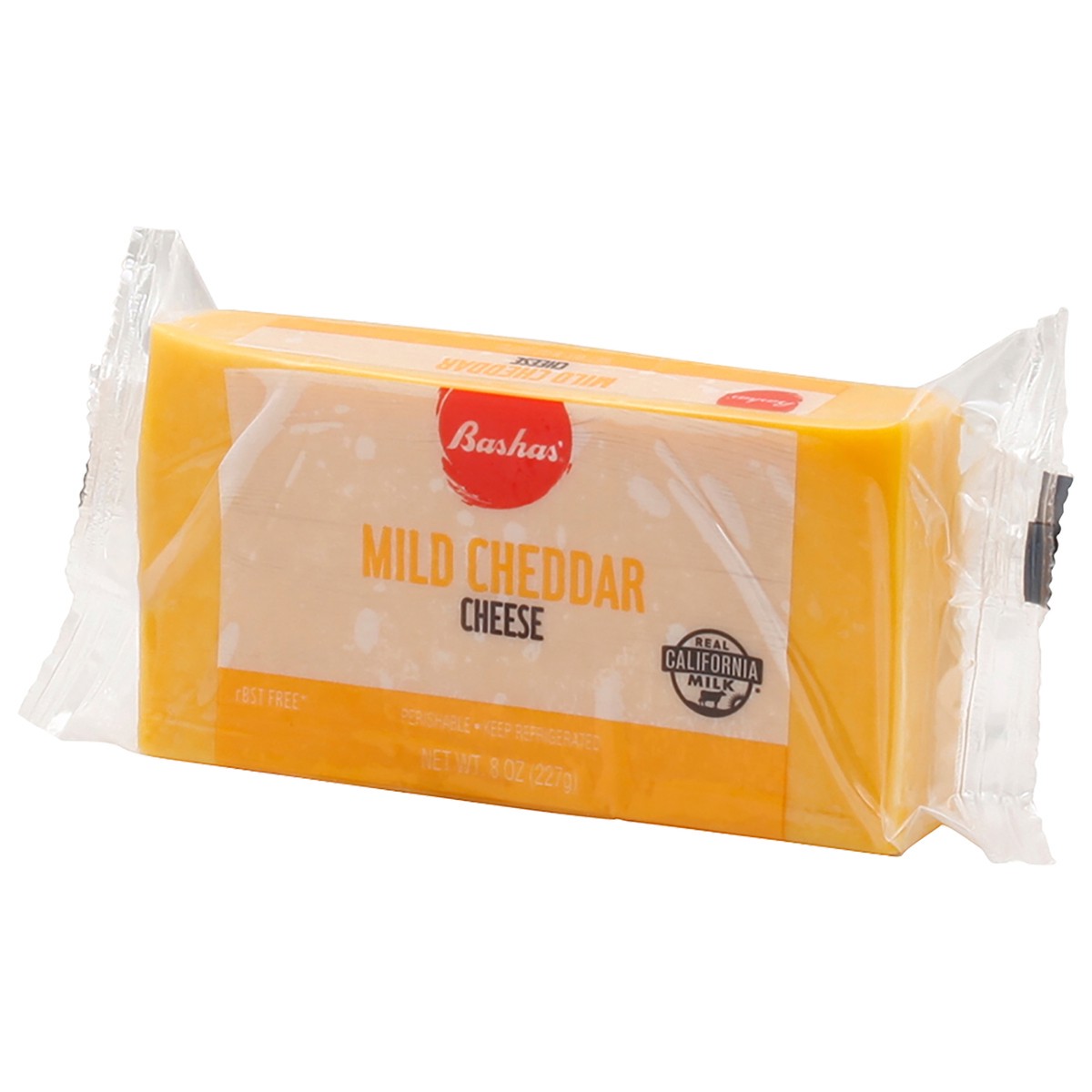 slide 11 of 13, Bashas Chunk Mild Cheddar, 8 oz