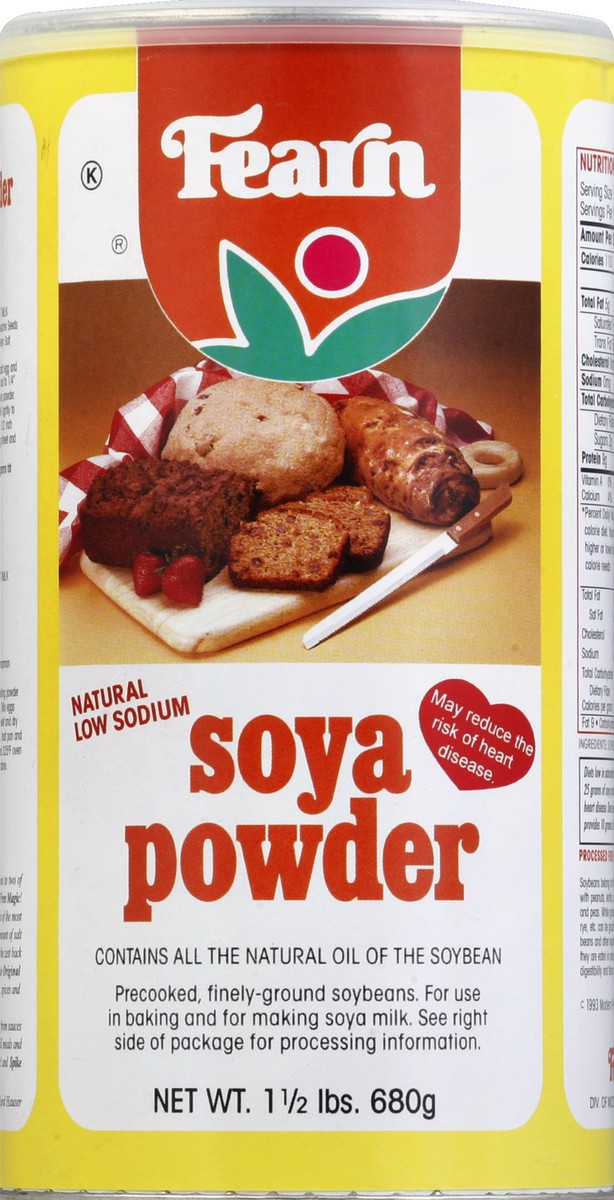 slide 2 of 2, Fearn Soya Powder 1.5 lb, 1.5 lb