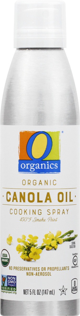 slide 6 of 9, O Organics Organic Canola Oil Cooking Spray Non-Stick, 5 oz
